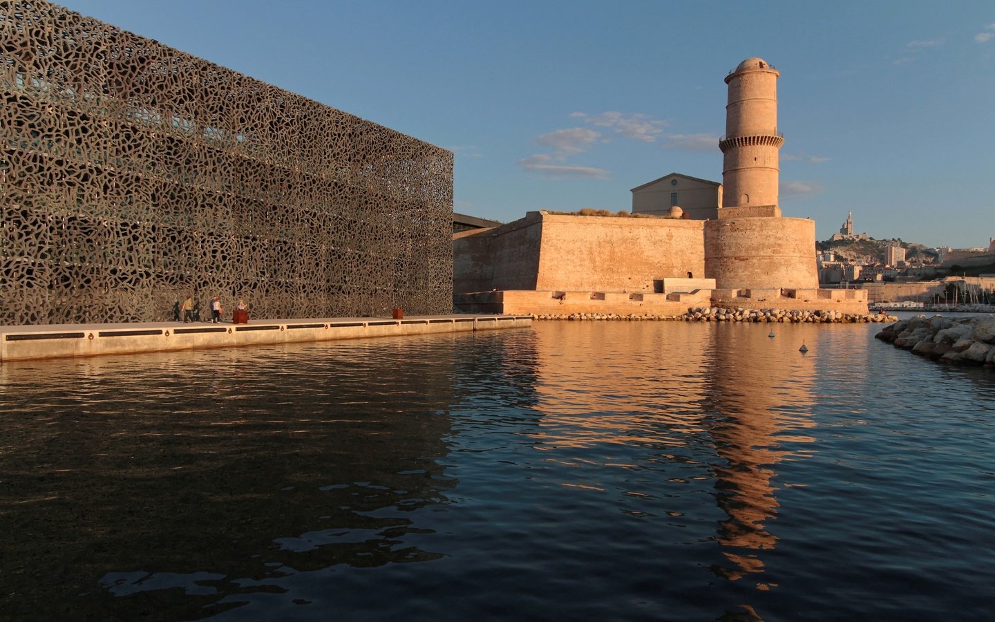 Обои крепость, франция, гавань, марсель, fort saint-jean, fortress, france, harbour, marseille разрешение 2880x1920 Загрузить