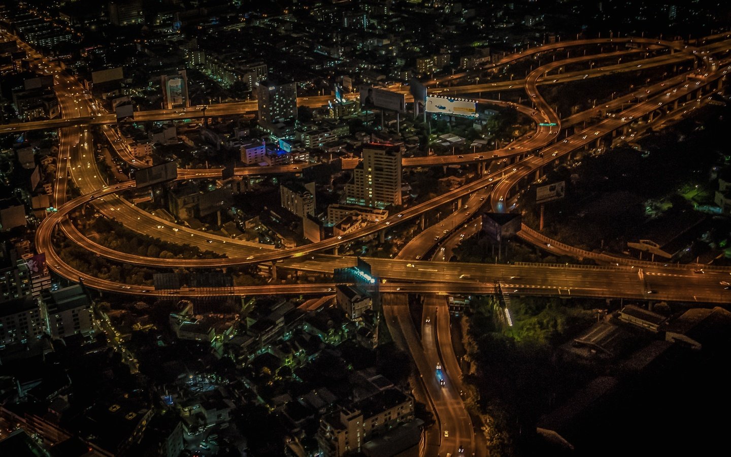 Обои ночь, огни, панорама, таиланд, бангкок, night, lights, panorama, thailand, bangkok разрешение 2048x1339 Загрузить