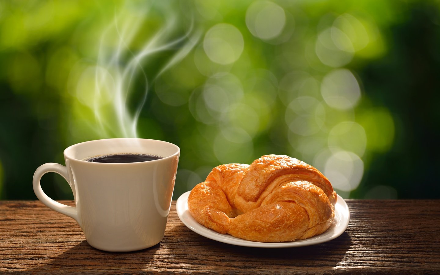 Обои утро, кофе, чашка, завтрак, круассан, горячая, доброе утро, coffee cup, morning, coffee, cup, breakfast, croissant, hot, good morning разрешение 7360x4912 Загрузить