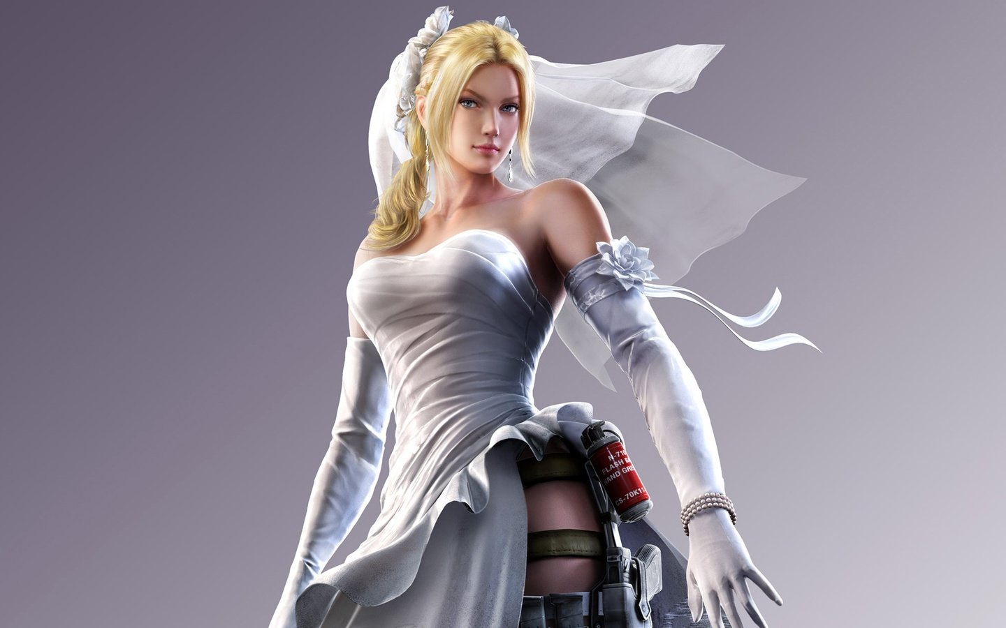 Обои девушка, платье, tekken, нина уильямс, фота, girl, dress, nina williams, phot разрешение 1920x1200 Загрузить