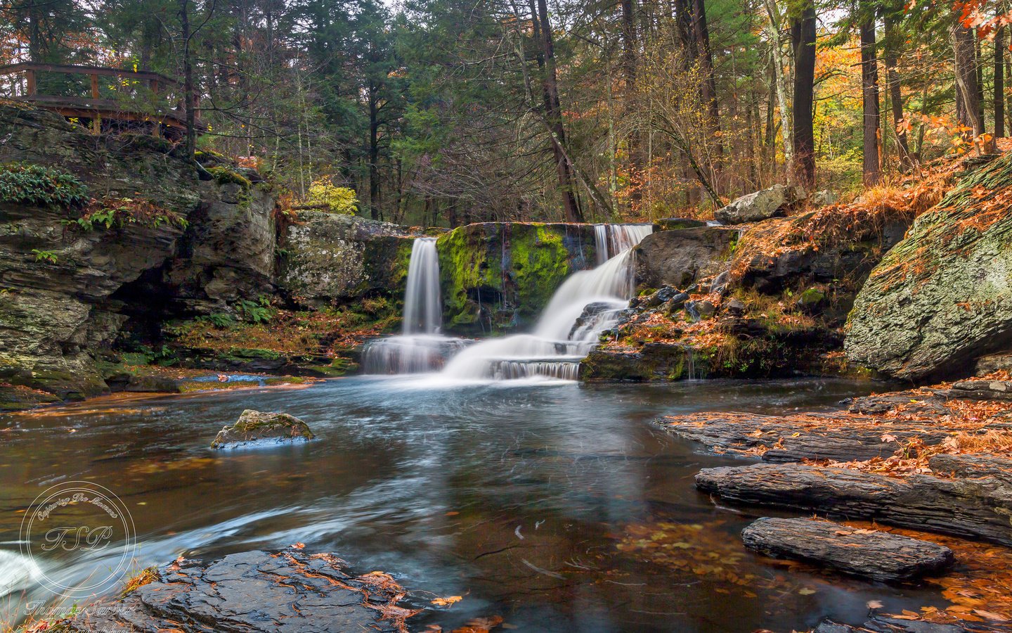 Обои река, природа, лес, водопад, осень, river, nature, forest, waterfall, autumn разрешение 3840x2400 Загрузить