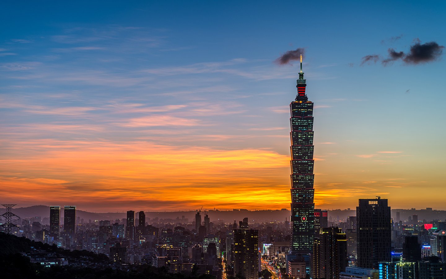 Обои башня, тайбэй, тайвань, китай, tower, taipei, taiwan, china разрешение 3000x2002 Загрузить