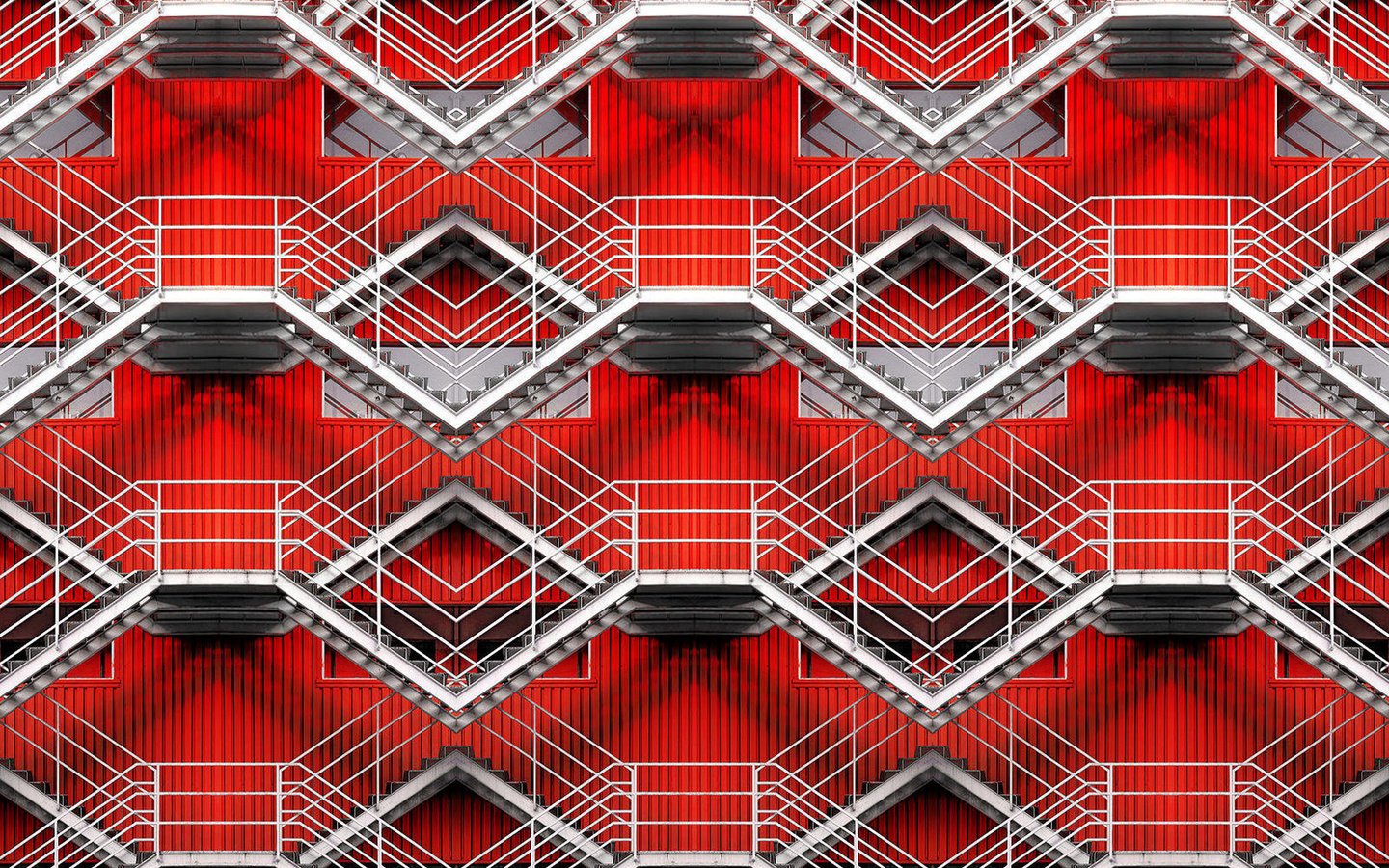 Обои ступеньки, стена, здание, лестницы, фасад, red labyrinth, alfon no, steps, wall, the building, stairs, facade разрешение 1920x1143 Загрузить