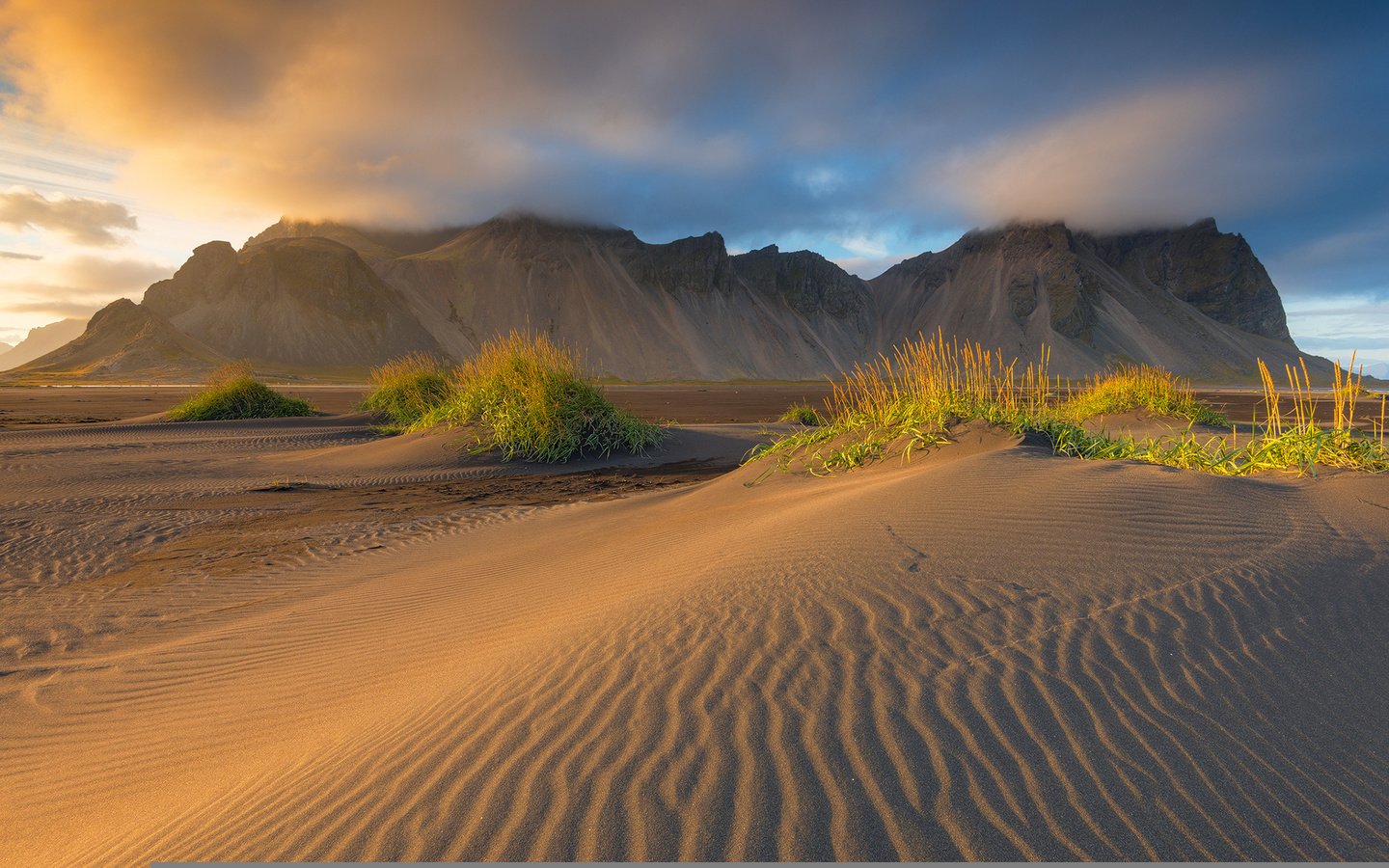 Обои природа, пейзаж, песок, пустыня, дюны, nature, landscape, sand, desert, dunes разрешение 1920x1200 Загрузить