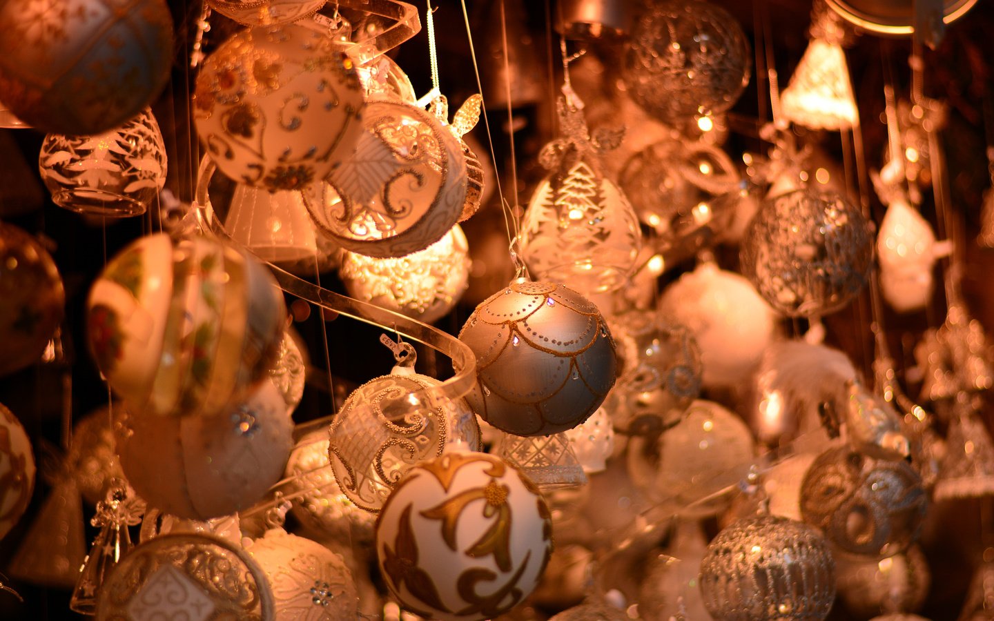 Обои новый год, шары, рождество, елочные игрушки, new year, balls, christmas, christmas decorations разрешение 3840x2400 Загрузить