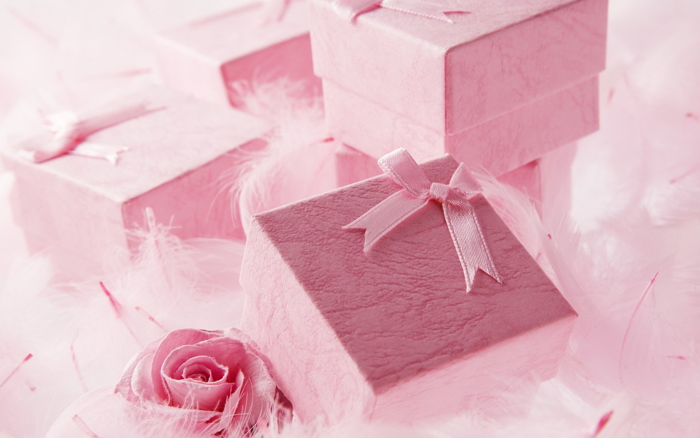 Обои подарки, розовые, праздник, коробки, сюрприз, gifts, pink, holiday, box, surprise разрешение 2560x1920 Загрузить