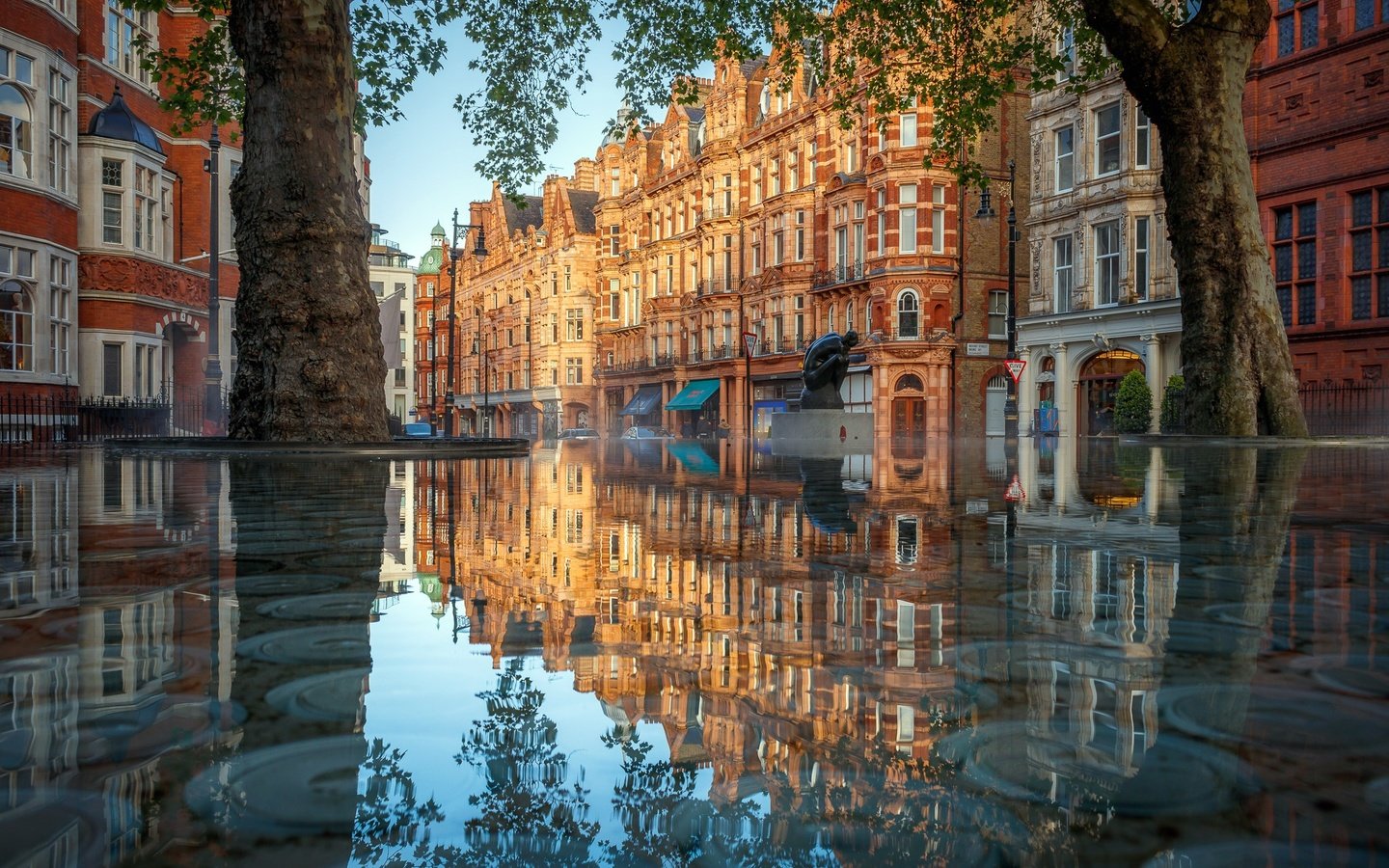 Обои отражение, лондон, город, reflection, london, the city разрешение 2048x1365 Загрузить