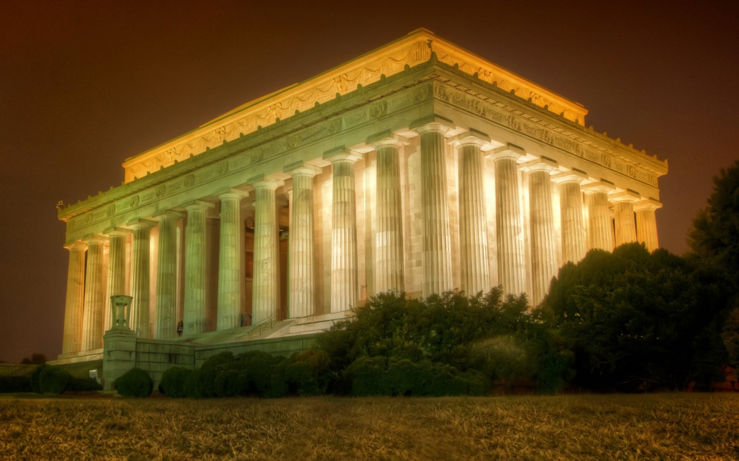 Обои вашингтон, сша, мемориал линкольна, washington, usa, the lincoln memorial разрешение 2112x1188 Загрузить