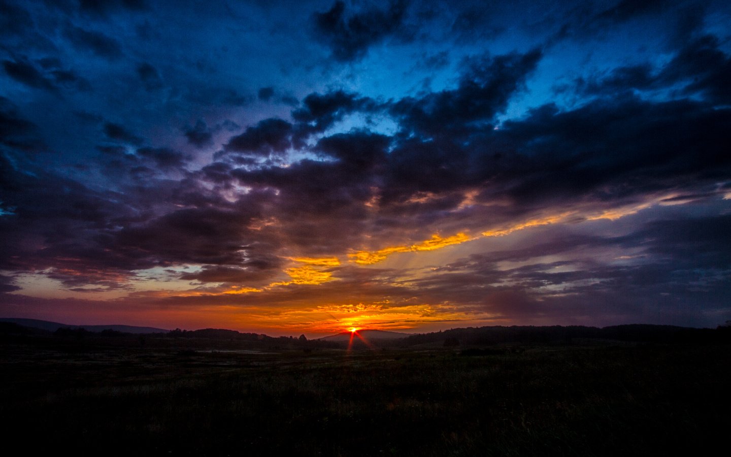 Обои небо, облака, восход, закат, горизонт, рассвет, the sky, clouds, sunrise, sunset, horizon, dawn разрешение 4952x3456 Загрузить