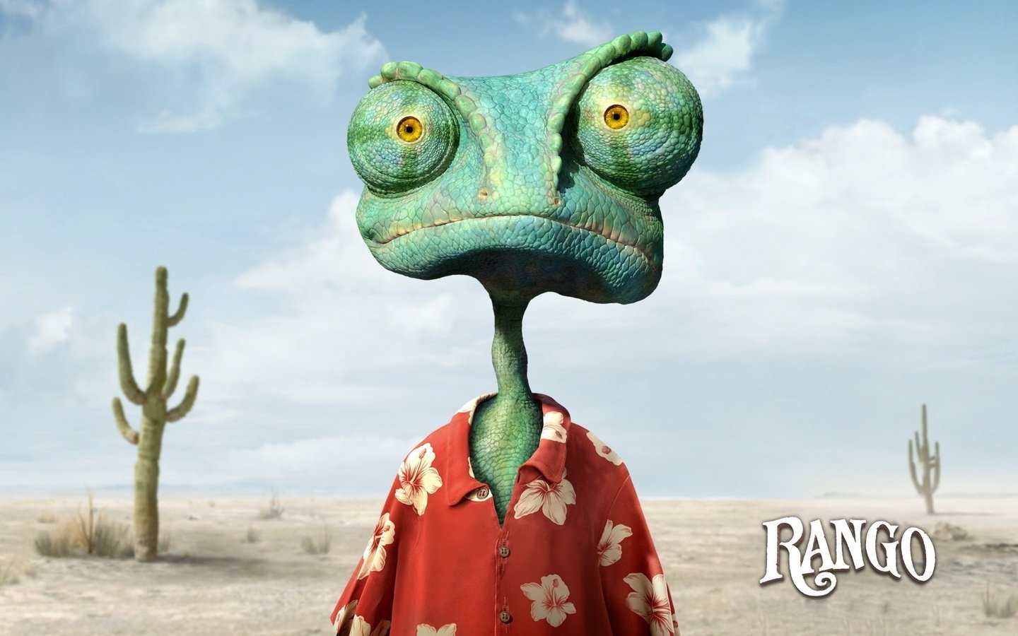 Обои мультфильм, хамелеон, ранго, cartoon, chameleon, rango разрешение 1920x1080 Загрузить