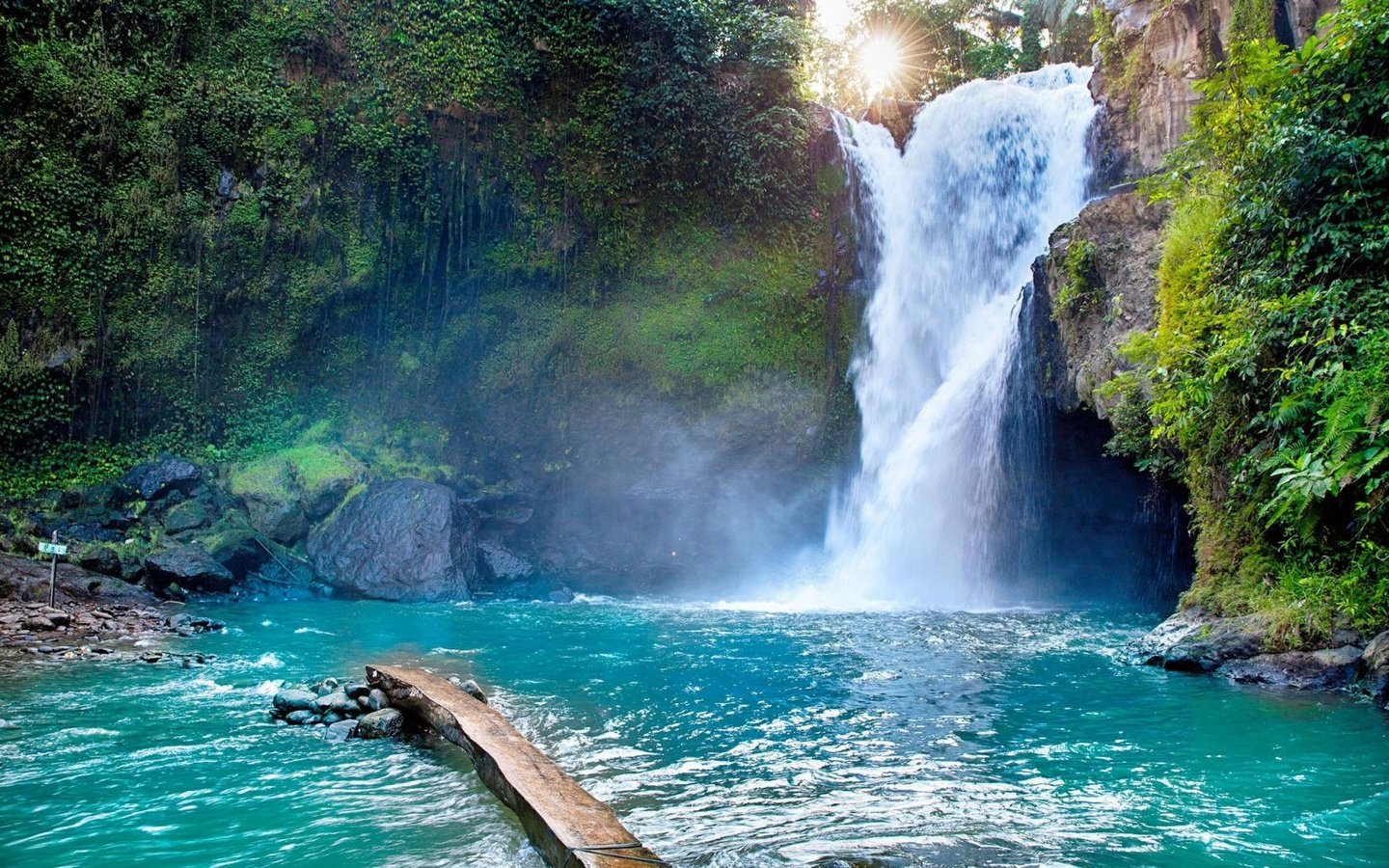 Обои вода, водопад, бали, tegenungan waterfall, водопад тегенунган, water, waterfall, bali разрешение 1920x1080 Загрузить