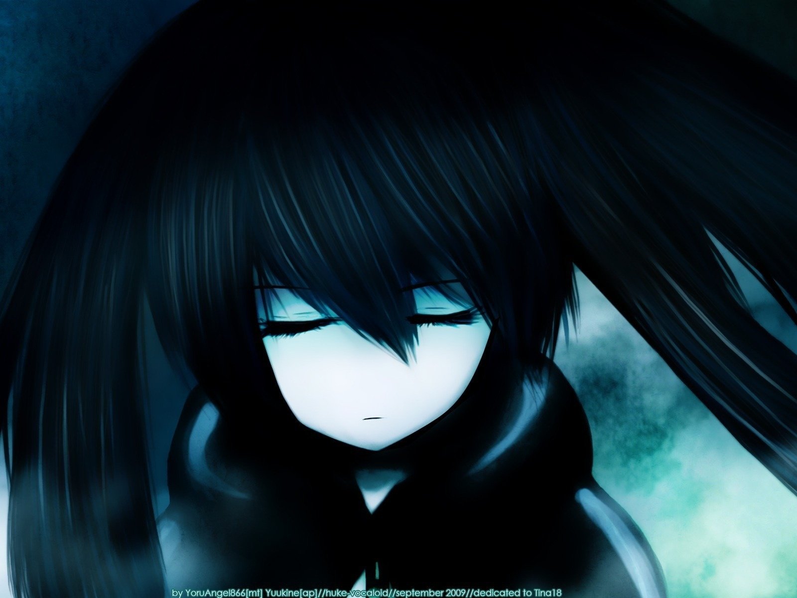 Обои аниме, black rock shooter, синобу ёсиока, стрелок с чёрной скалы, мато курои, anime, shinobu yoshioka, insane black rock shooter, mato kuro разрешение 1920x1200 Загрузить