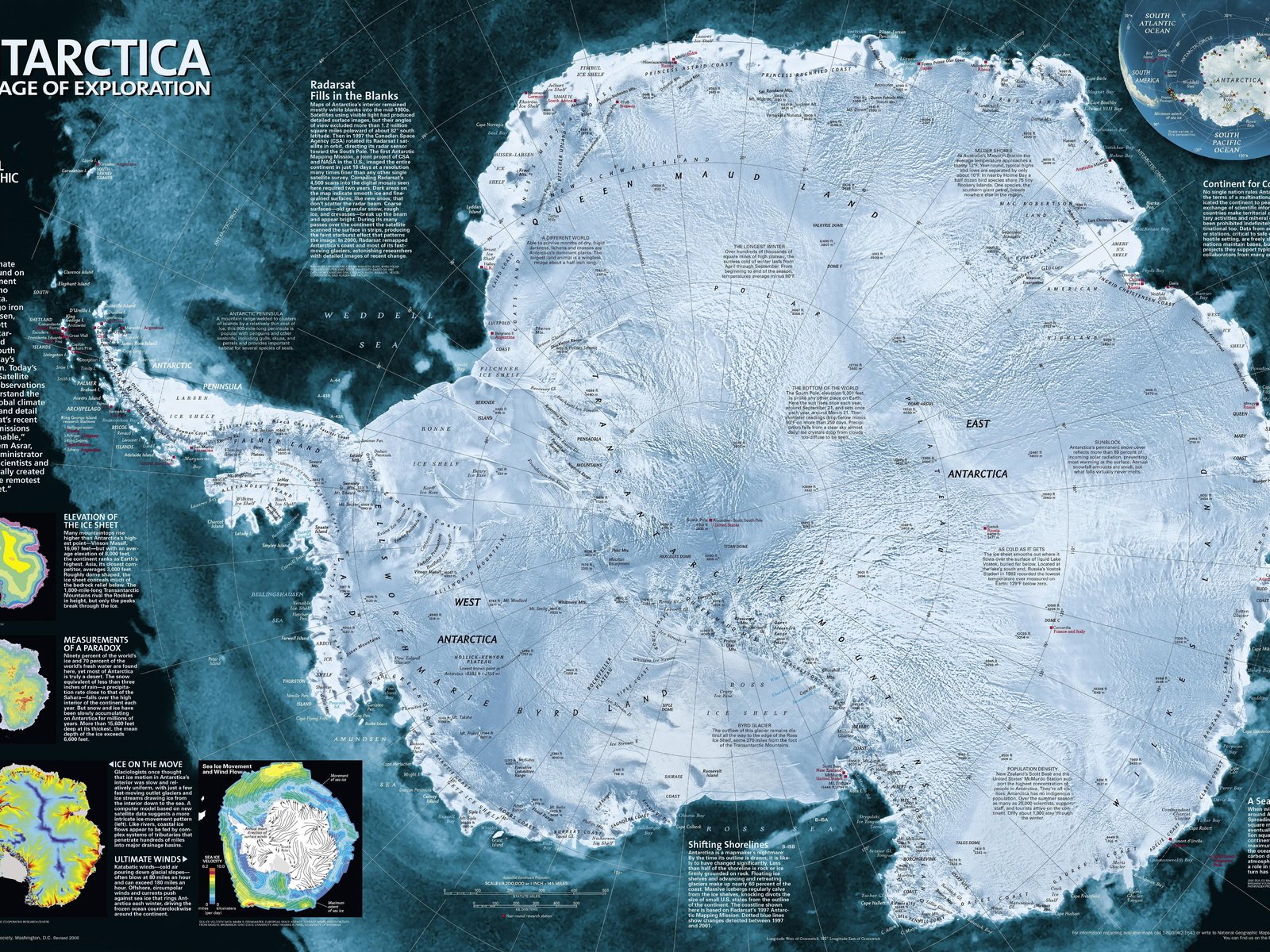 Обои стиль, карта, антарктика, карта антарктики, географическая карта, style, map, antarctica, map of antarctica разрешение 6000x3889 Загрузить