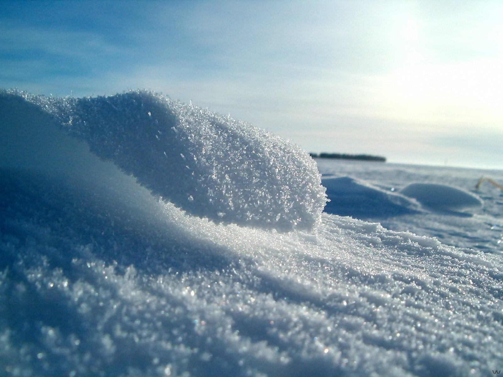 Обои снег, зима, лёд, snow, winter, ice разрешение 1920x1440 Загрузить