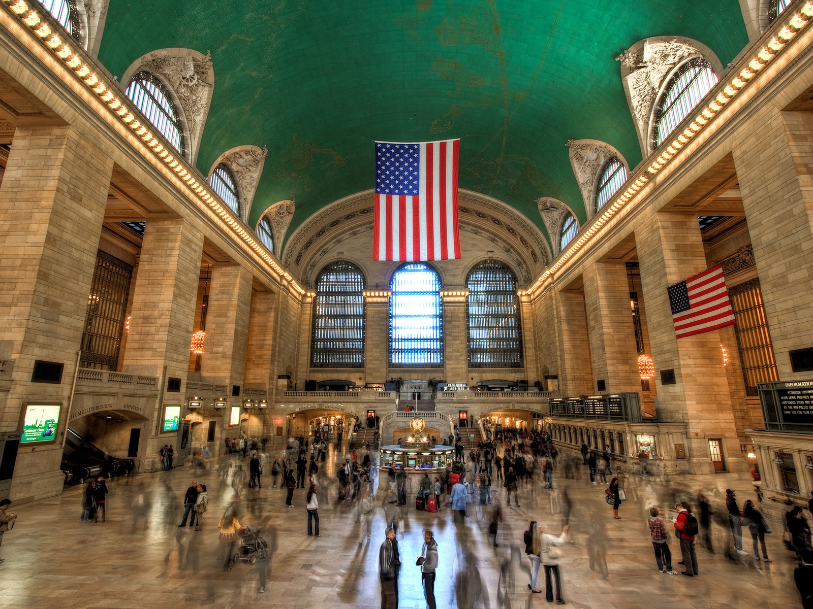 Обои сша, grand central terminal, нью йорк, usa, new york разрешение 2560x1600 Загрузить