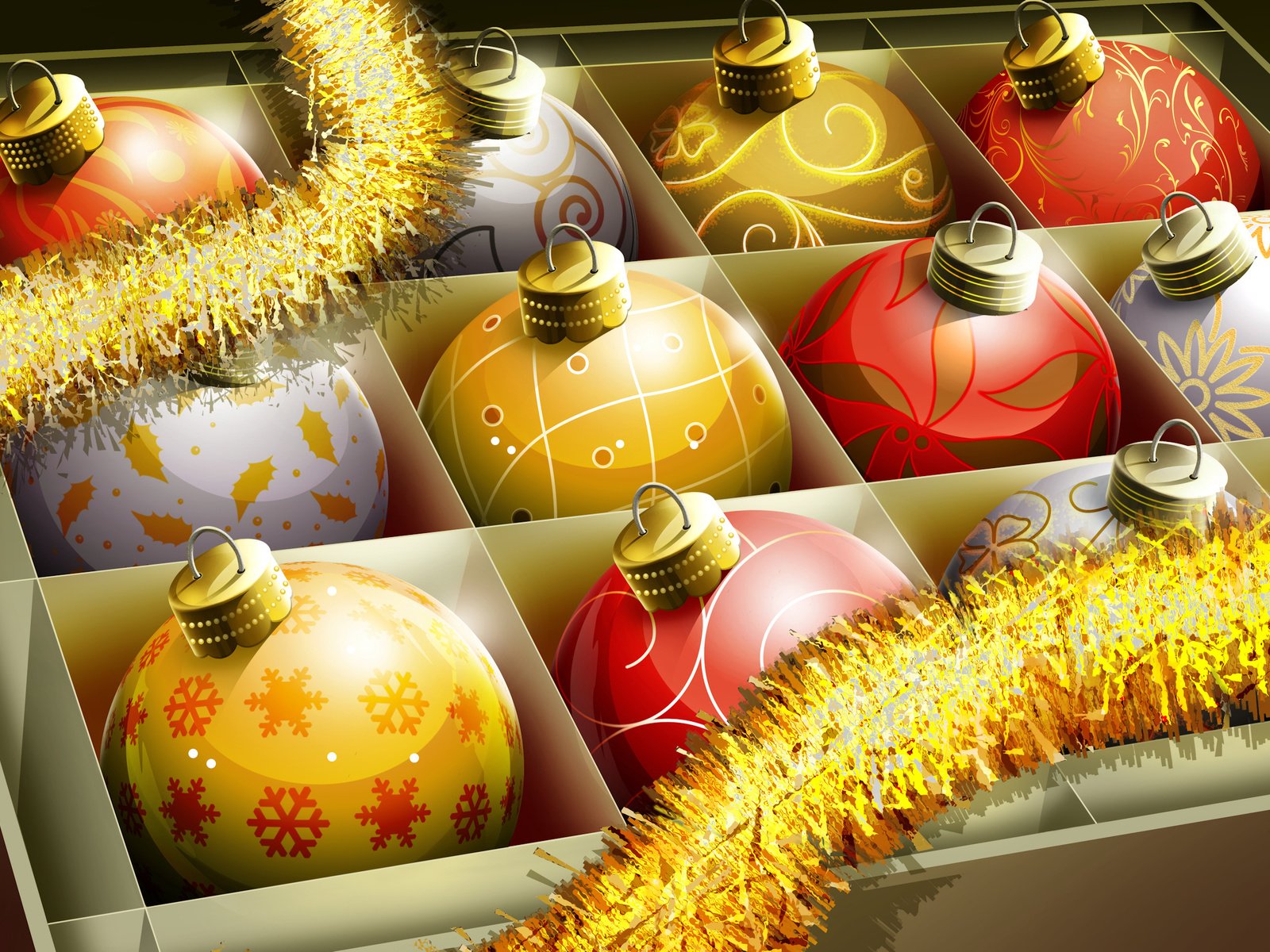 Обои новый год, шары, украшения, игрушки, new year, balls, decoration, toys разрешение 2560x1670 Загрузить