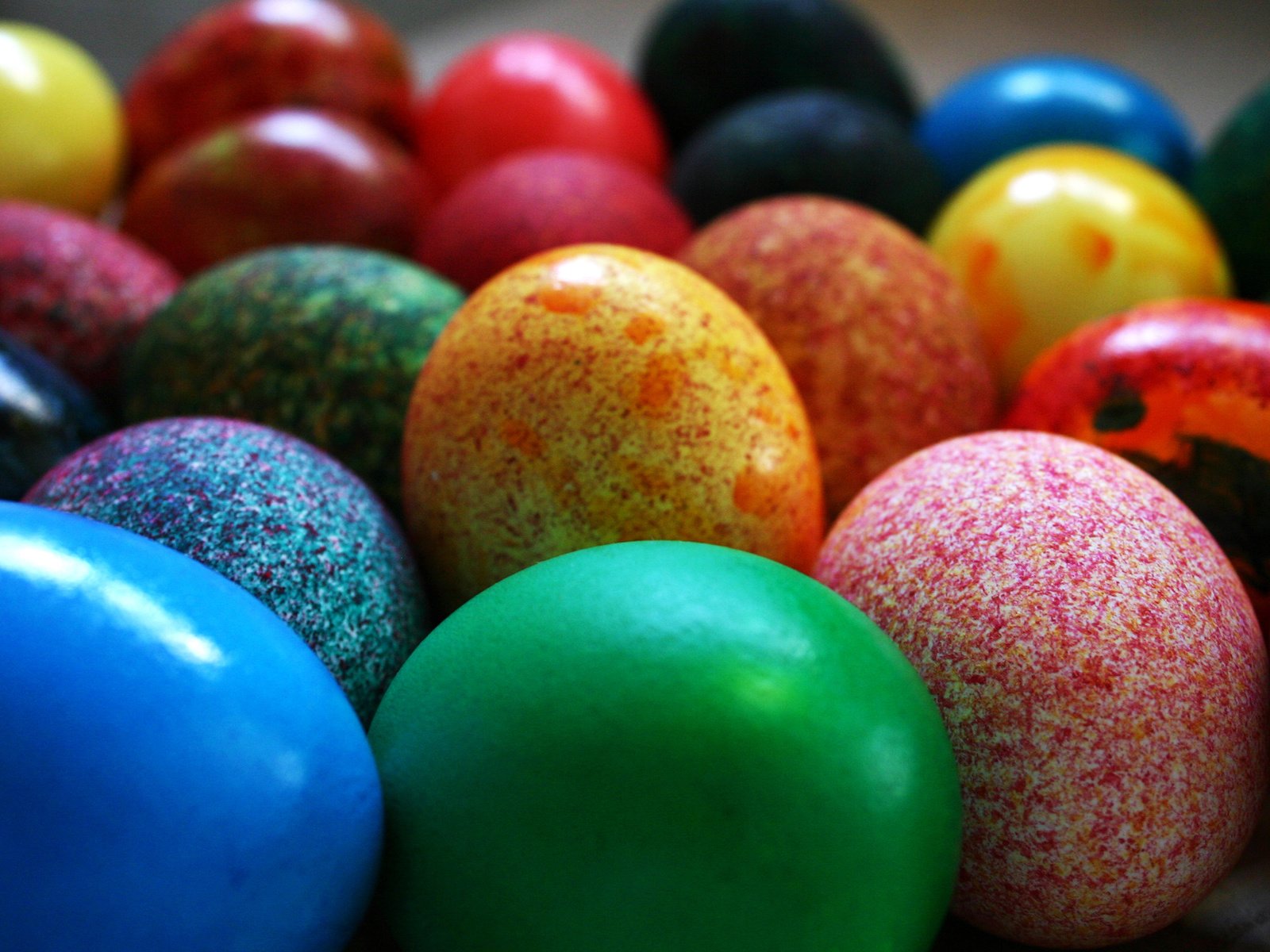 Обои цвета, краски, пасха, яйца, color, paint, easter, eggs разрешение 2560x1600 Загрузить
