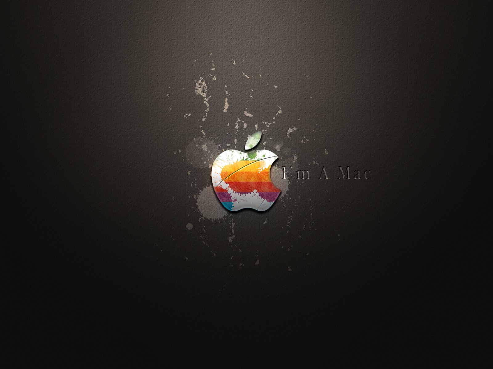 Обои кляксы, i'm a mac, эппл, blots, apple разрешение 2560x1600 Загрузить