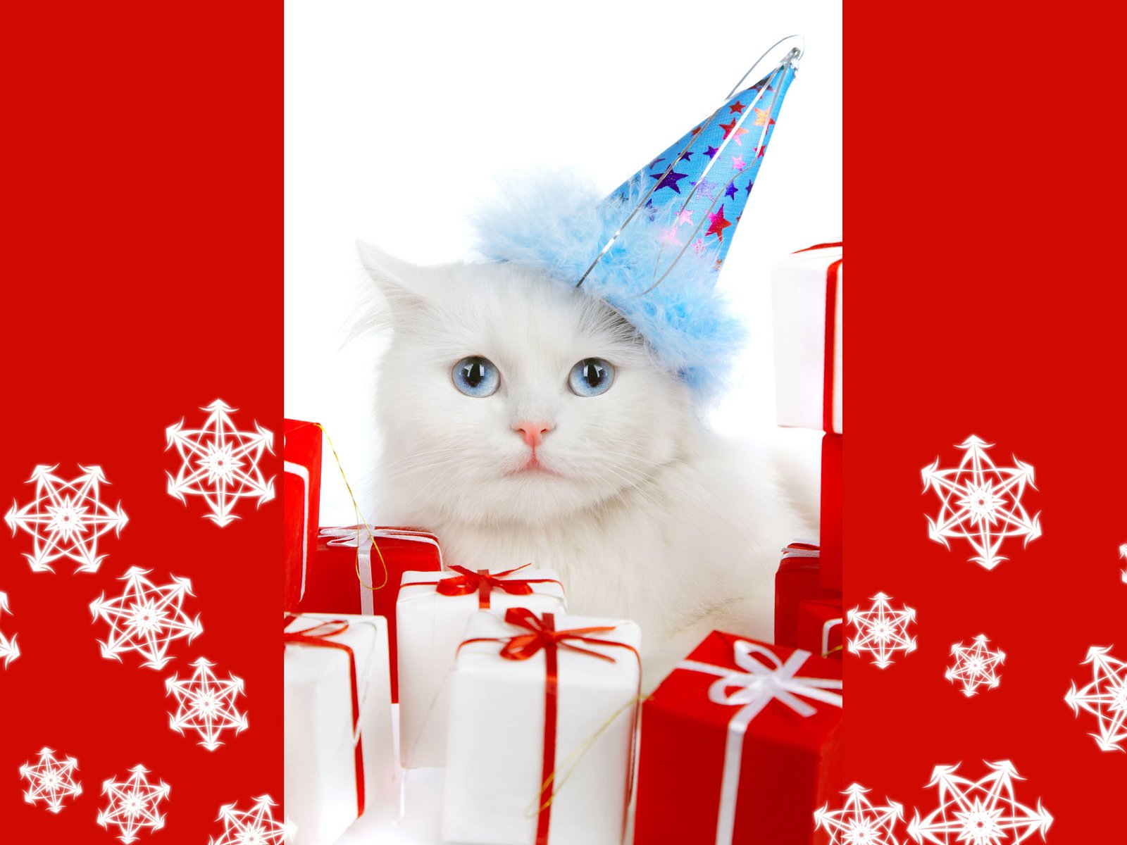 Обои новый год, подарки, снежинка, с новым годом, new year, gifts, snowflake, happy new year разрешение 2560x1600 Загрузить