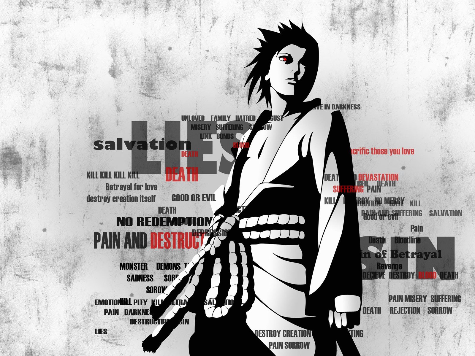 Обои надпись, саске, naruto shippuuden, the inscription, sasuke разрешение 2560x1600 Загрузить