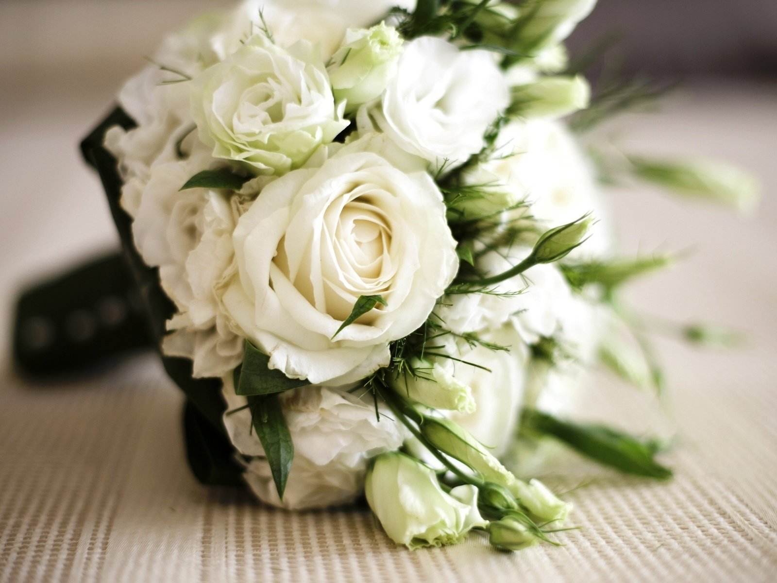 Обои цветы, розы, стол, букет, belye, rozy, buket, flowers, roses, table, bouquet разрешение 2560x1600 Загрузить