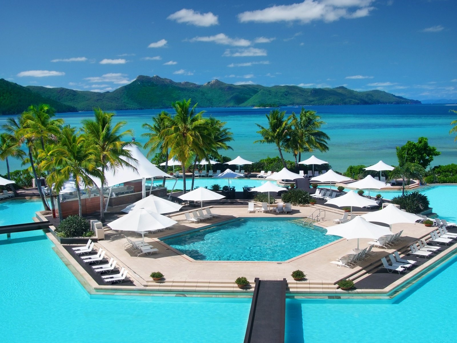 Обои море, курорт, тропики, sea, resort, tropics разрешение 4256x2848 Загрузить