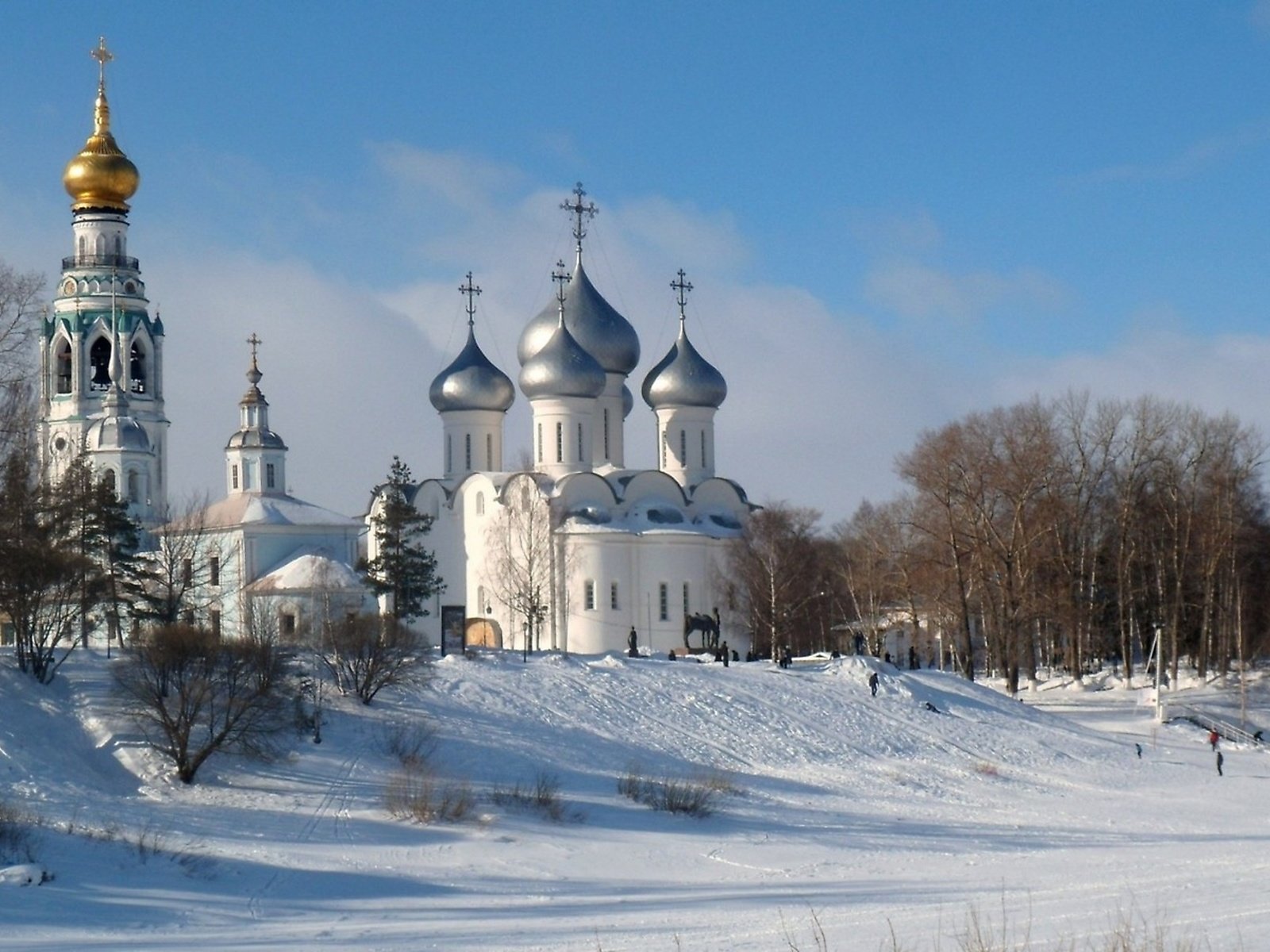 Кузоватово Церковь зима