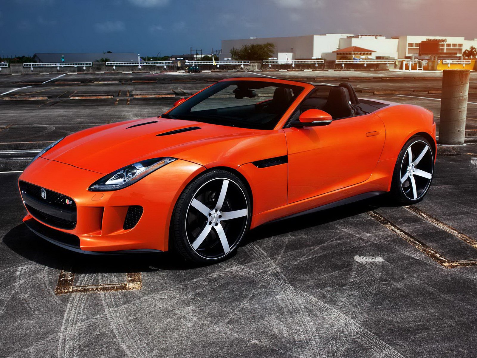 Обои оранжевый, тюнинг, ягуа́р, orange, tuning, jaguar разрешение 1920x1200 Загрузить