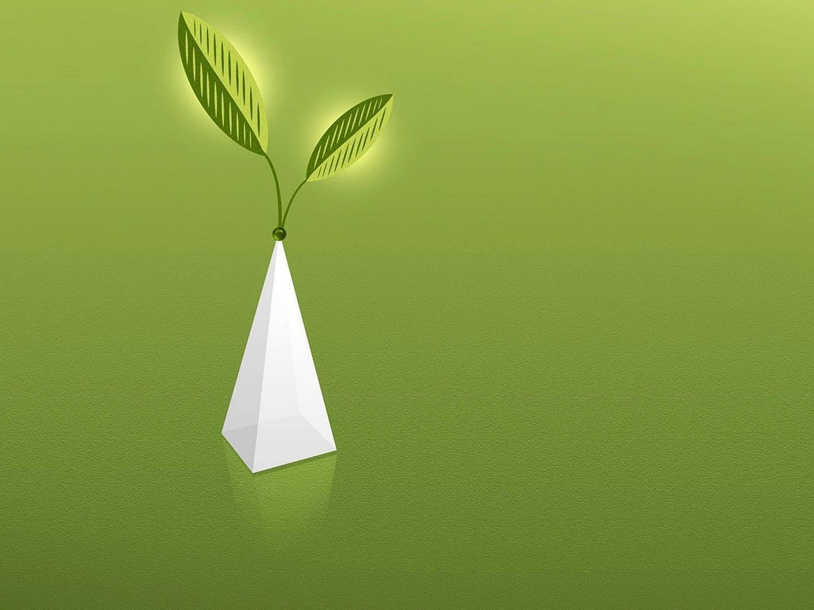 Обои листья, зелёный, фон, ваза, белая, оливковый, leaves, green, background, vase, white, olive разрешение 1920x1200 Загрузить