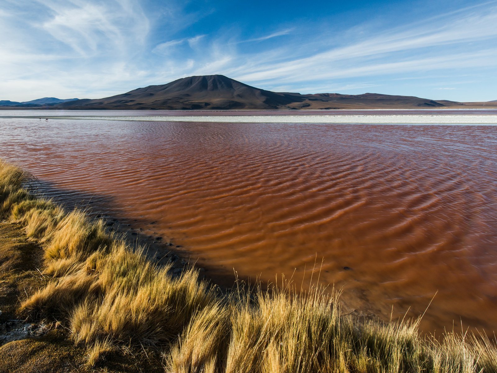 Обои пейзаж, боливия, лагуна колорада, landscape, bolivia, laguna colorada разрешение 2048x1367 Загрузить