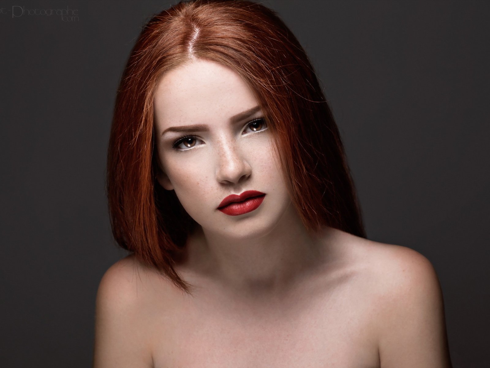 Обои девушка, портрет, взгляд, рыжеволосая, girl, portrait, look, redhead разрешение 2048x1320 Загрузить