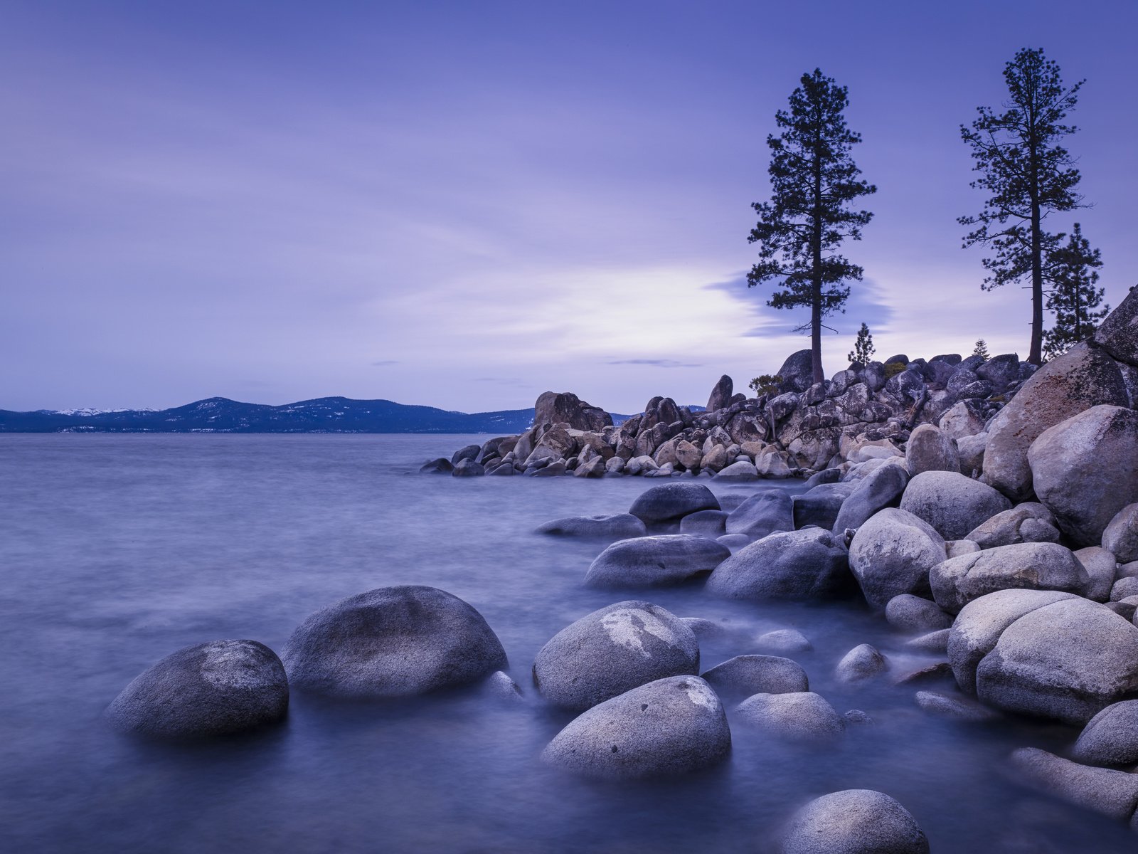 Обои озеро, закат, пейзаж, сша, озеро тахо, сьерра-невада, lake, sunset, landscape, usa, lake tahoe, sierra nevada разрешение 7000x4375 Загрузить