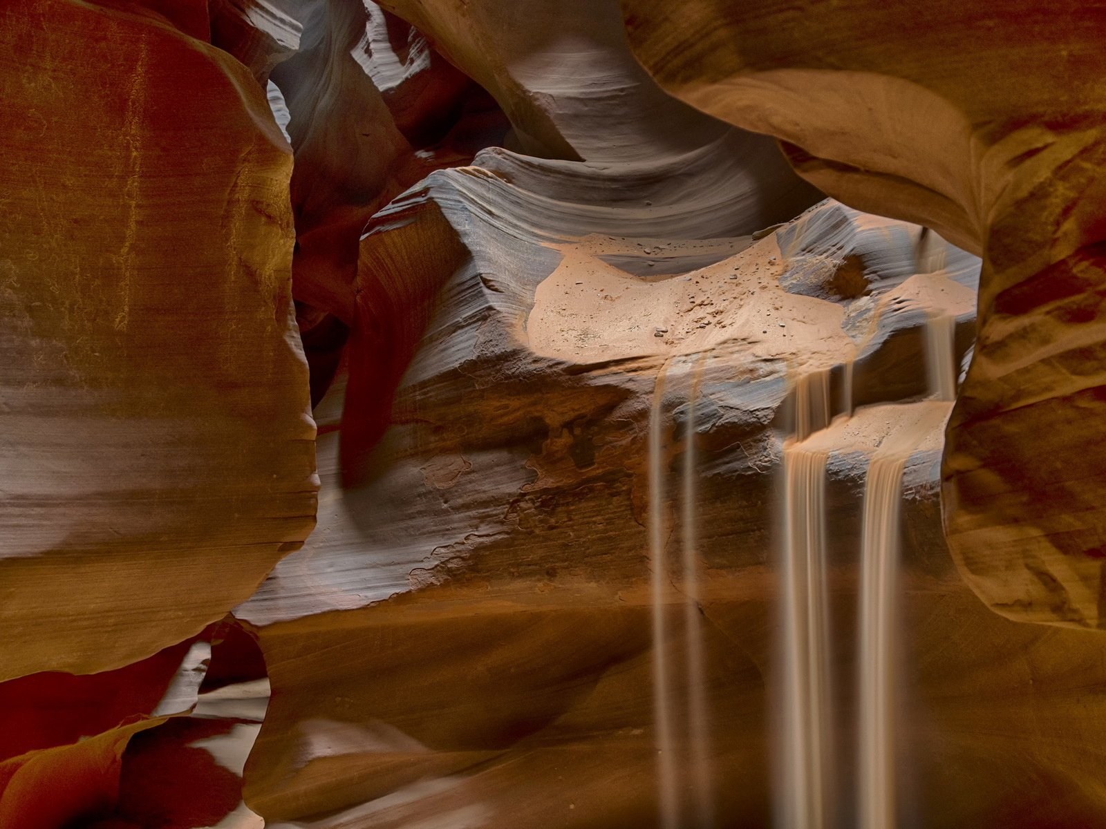 Обои скалы, песок, каньон антилопы, rocks, sand, antelope canyon разрешение 1920x1200 Загрузить