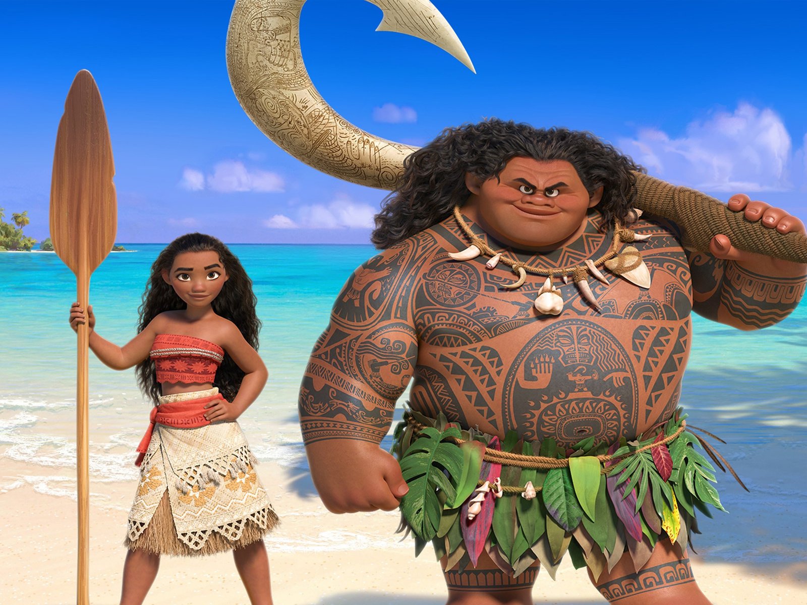 Обои дисней, моана, мауи, disney, moana, maui разрешение 2560x1600 Загрузить