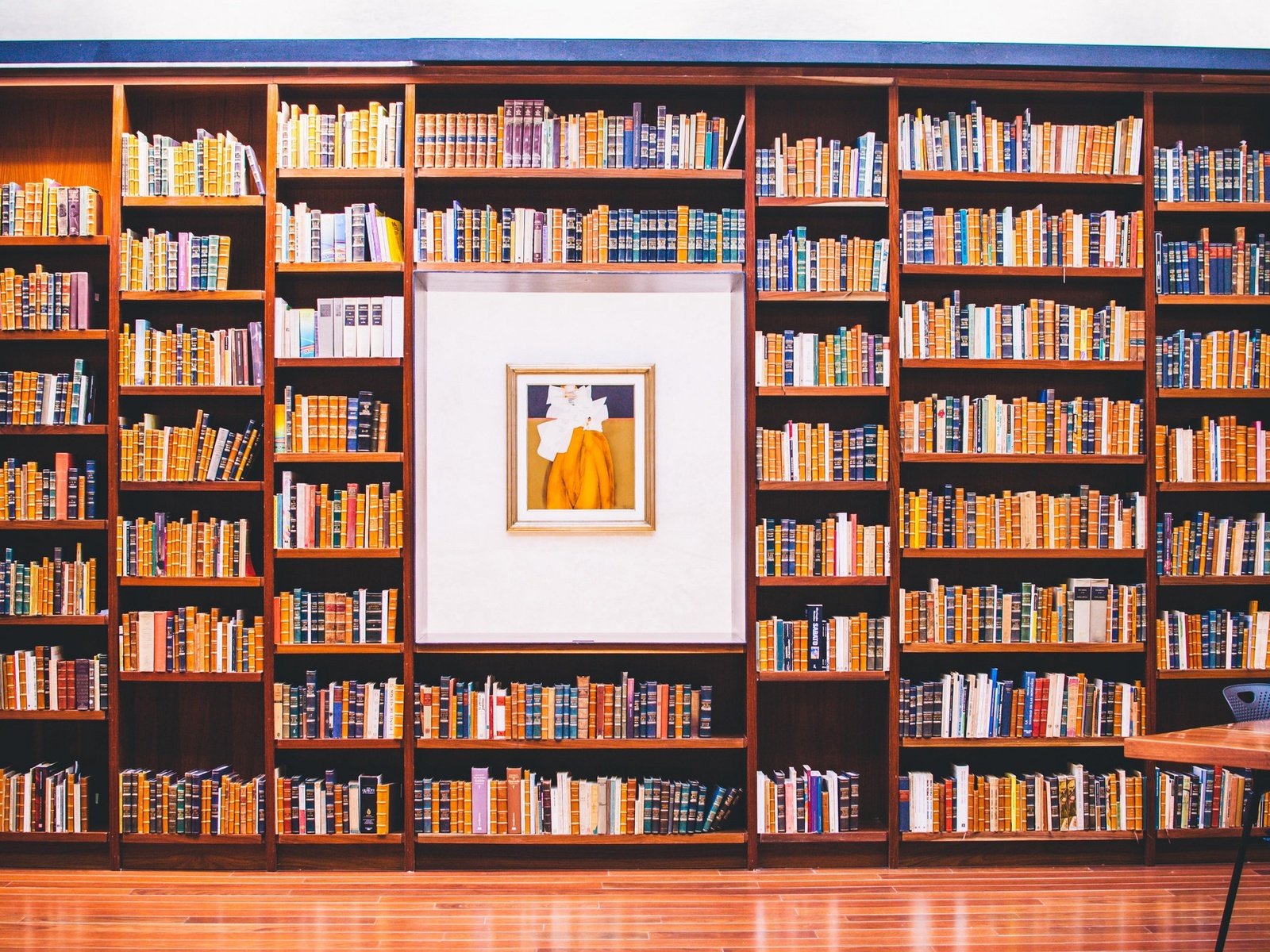 Обои картина, книги, много, библиотека, книга, полки, picture, books, a lot, library, book, shelves разрешение 2048x1356 Загрузить