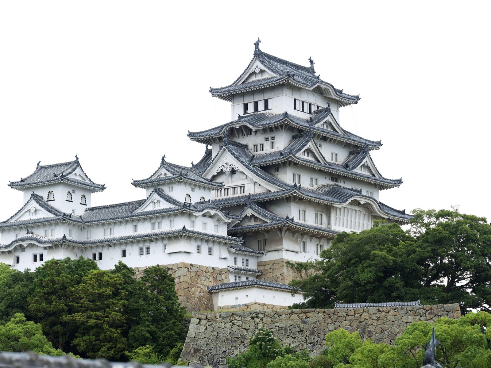 Обои пейзаж, япония, дом, архитектура, замок химэдзи, landscape, japan, house, architecture, himeji castle разрешение 7680x4320 Загрузить