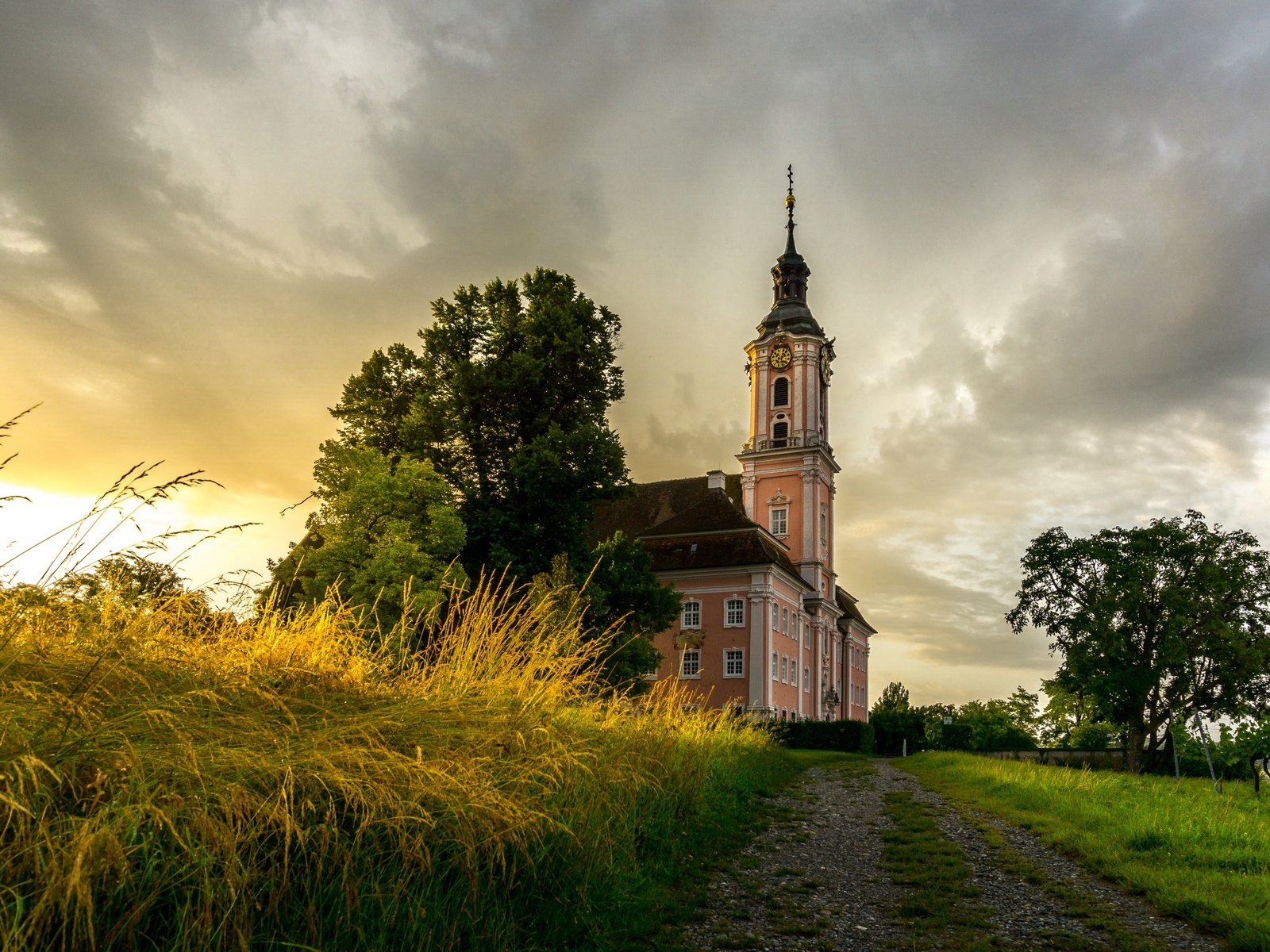 Обои церковь, германия, баден-вюртемберг, maurach, birnau, church, germany, baden-württemberg разрешение 4000x2667 Загрузить