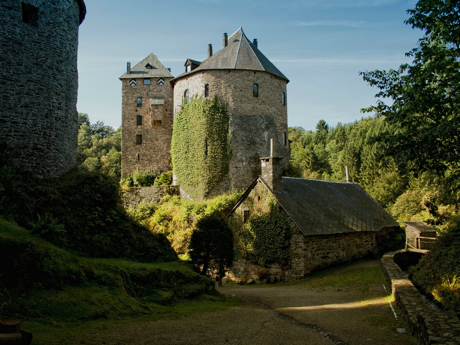 Обои природа, замок, бельгия, nature, castle, belgium разрешение 1920x1200 Загрузить