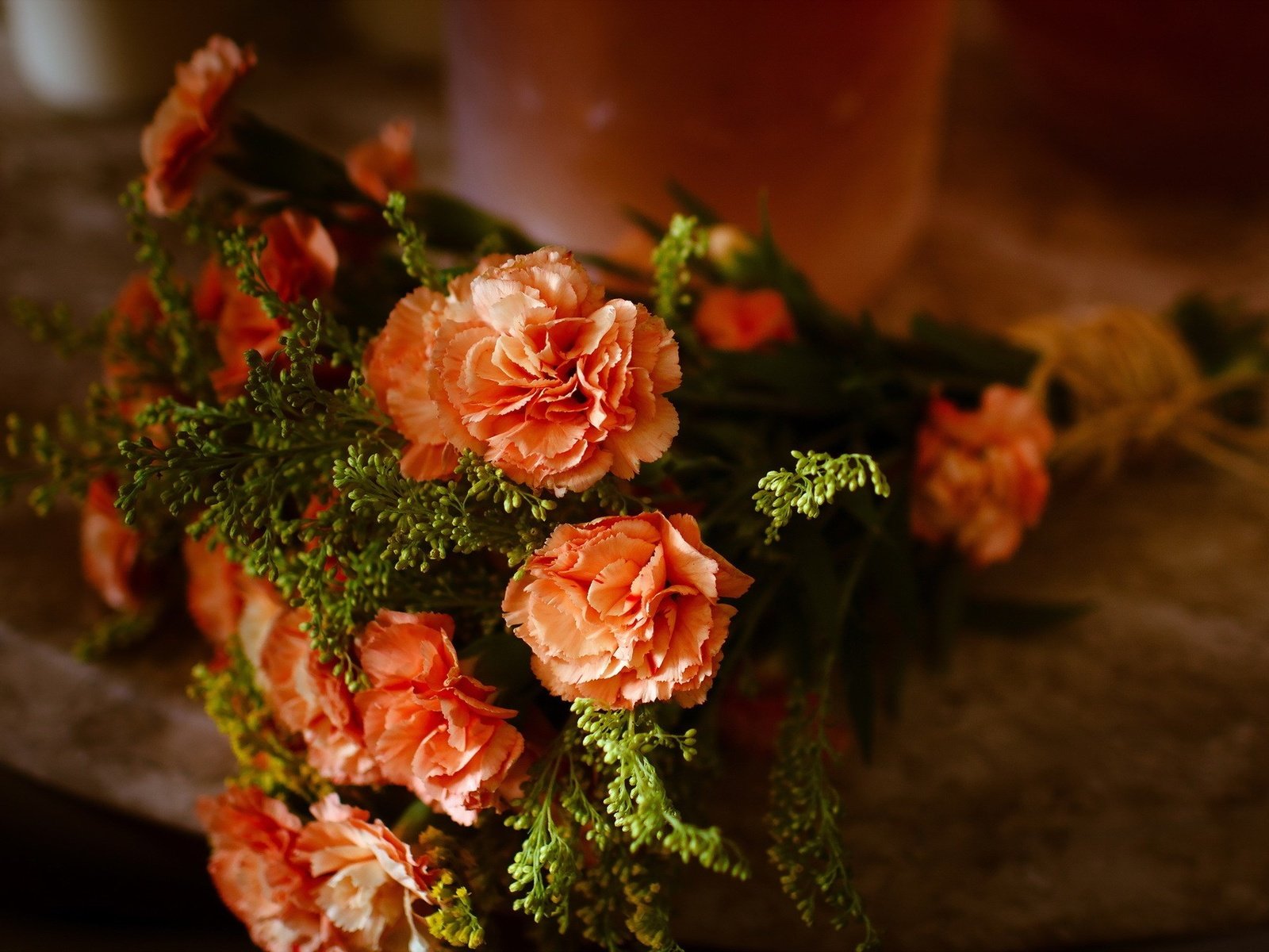 Обои цветы, букет, натюрморт, гвоздики, flowers, bouquet, still life, clove разрешение 1920x1280 Загрузить