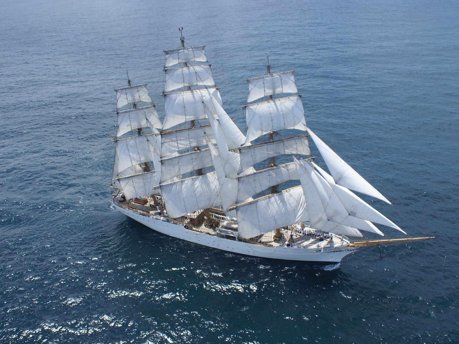 Обои фото, океан, парусный корабль, cisne branco, photo, the ocean, sailing ship разрешение 2560x1600 Загрузить