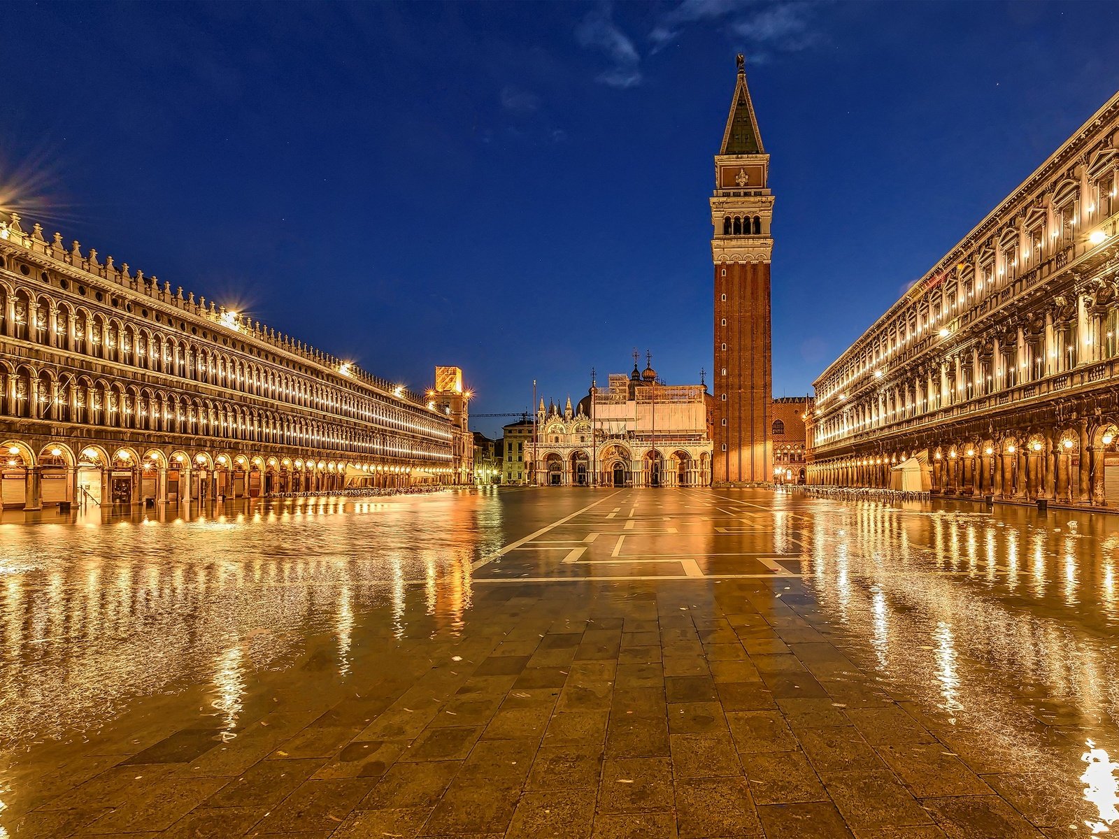 Обои венеция, италия, площадь сан-марко, venice, italy, piazza san marco разрешение 2880x1800 Загрузить