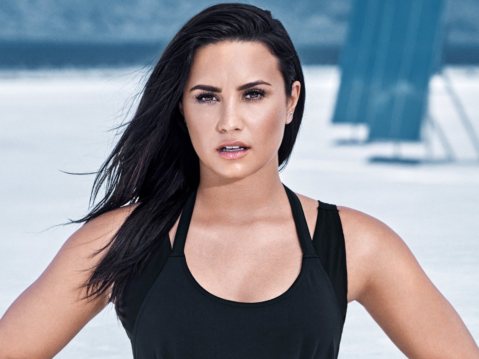 Обои брюнетка, взгляд, лицо, актриса, певица, деми ловато, brunette, look, face, actress, singer, demi lovato разрешение 5400x3037 Загрузить