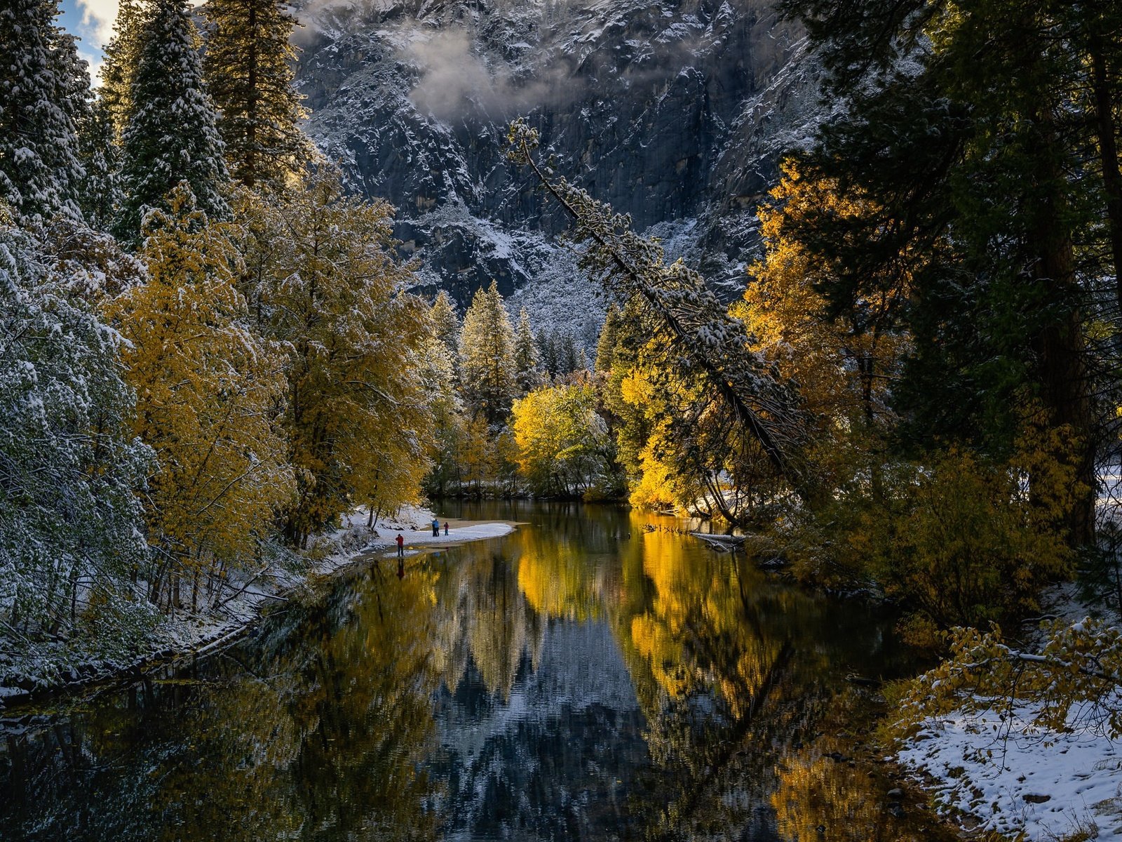 Обои горы, осень, mountains, autumn разрешение 2048x1266 Загрузить