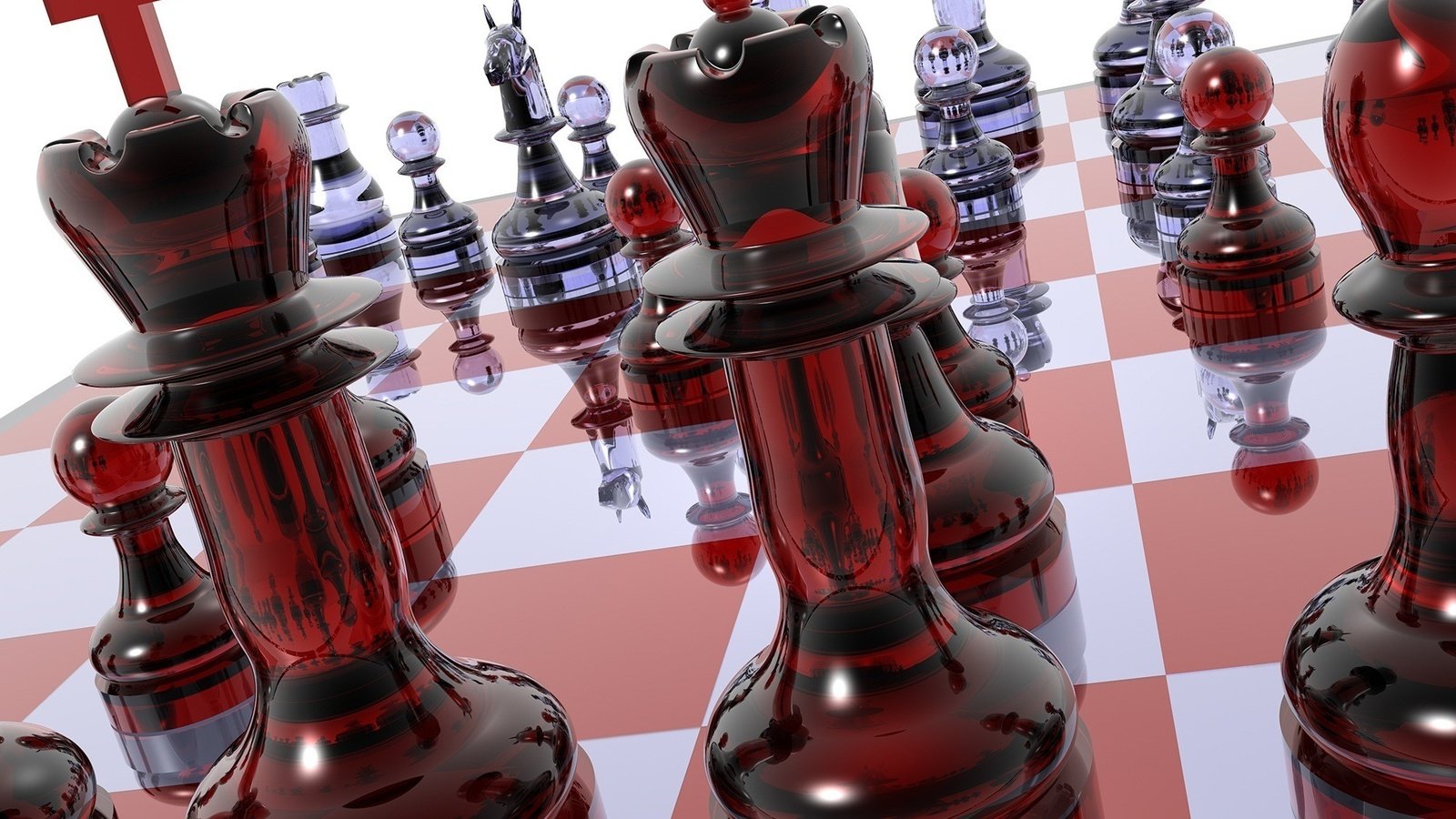 Обои шахматы, доска, 3д, chess, board, 3d разрешение 1998x1449 Загрузить