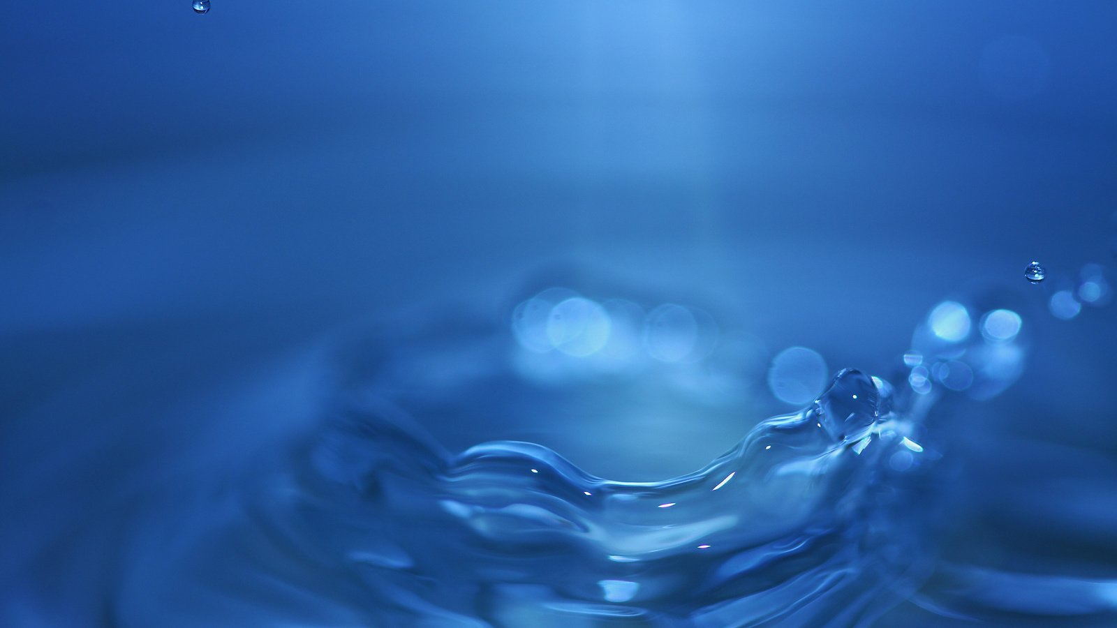 Обои вода, капля, всплеск, water, drop, splash разрешение 2560x1600 Загрузить