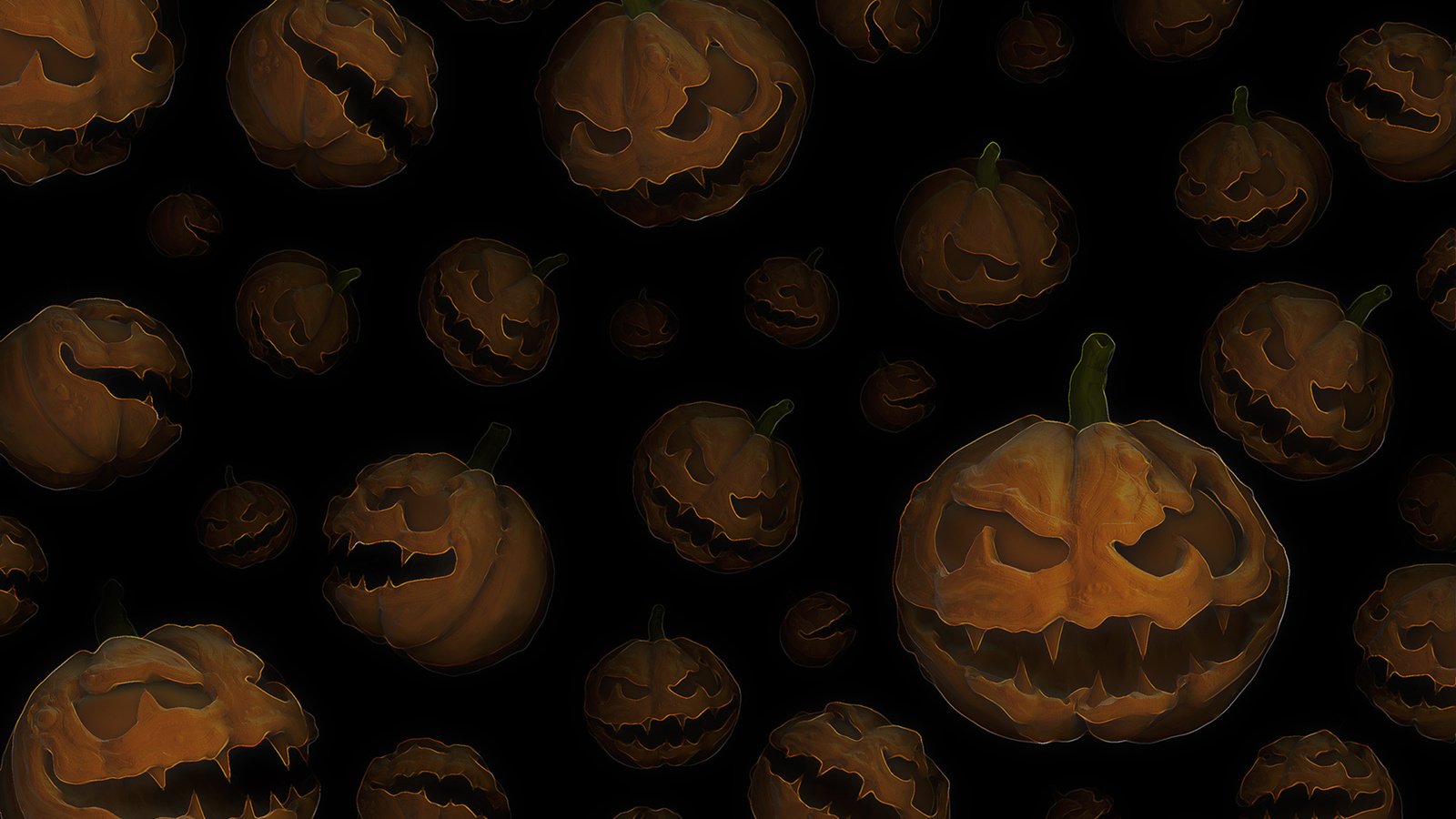 Обои хэллоуин, хеллоуин, тыквы, halloween, pumpkin разрешение 1920x1200 Загрузить