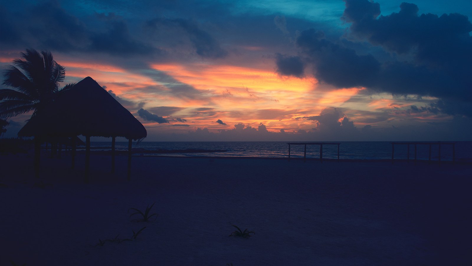 Обои небо, восход, море, пляж, the sky, sunrise, sea, beach разрешение 1920x1200 Загрузить