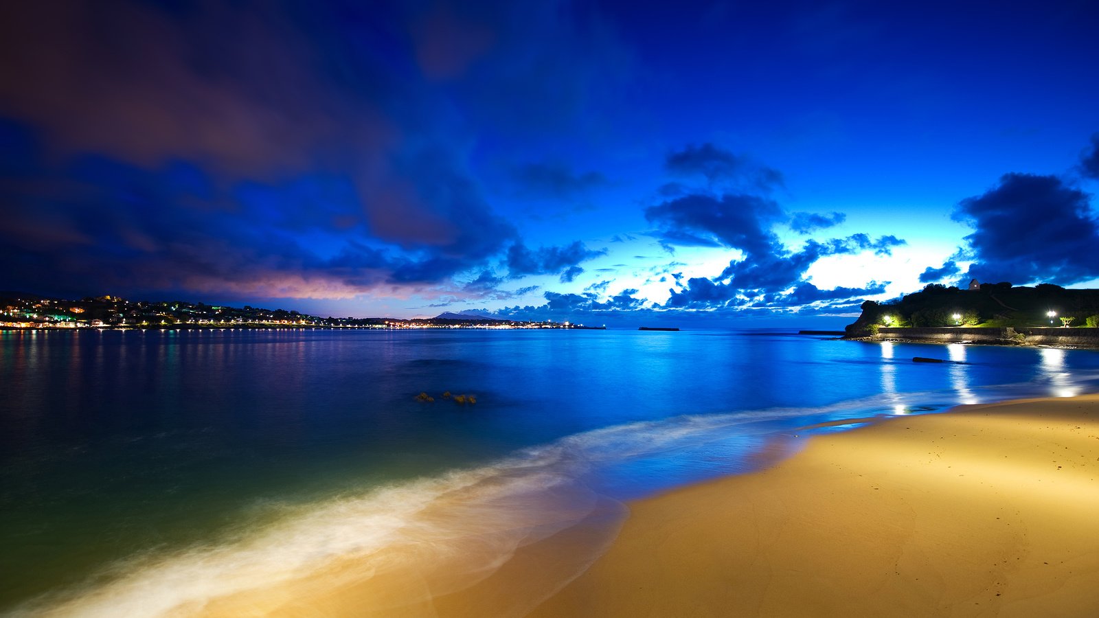 Обои saint jean de luz, hdr, basque coast разрешение 2560x1600 Загрузить