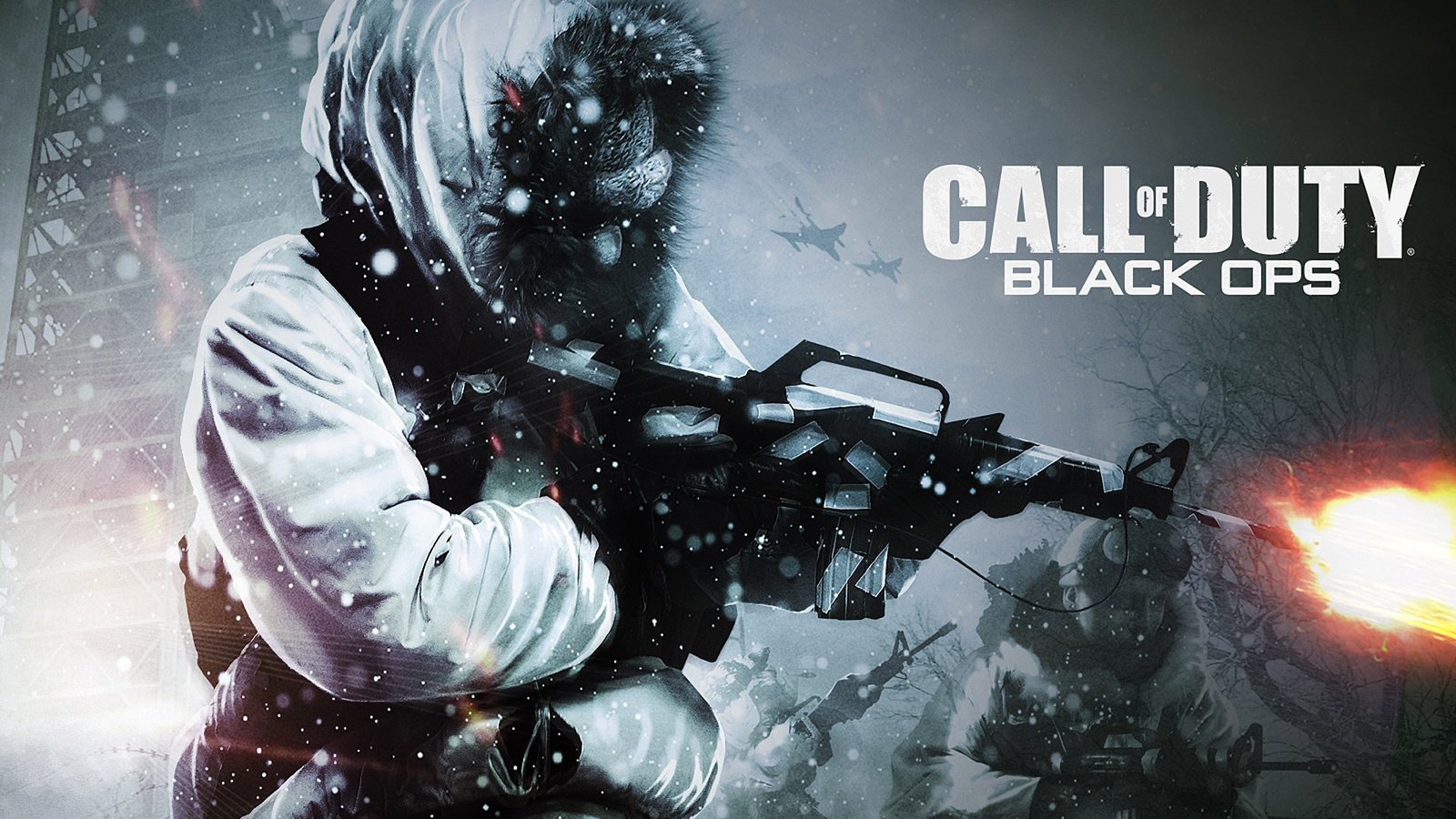 Обои зима, call of duty, автомат, black ops, winter, machine разрешение 1920x1200 Загрузить