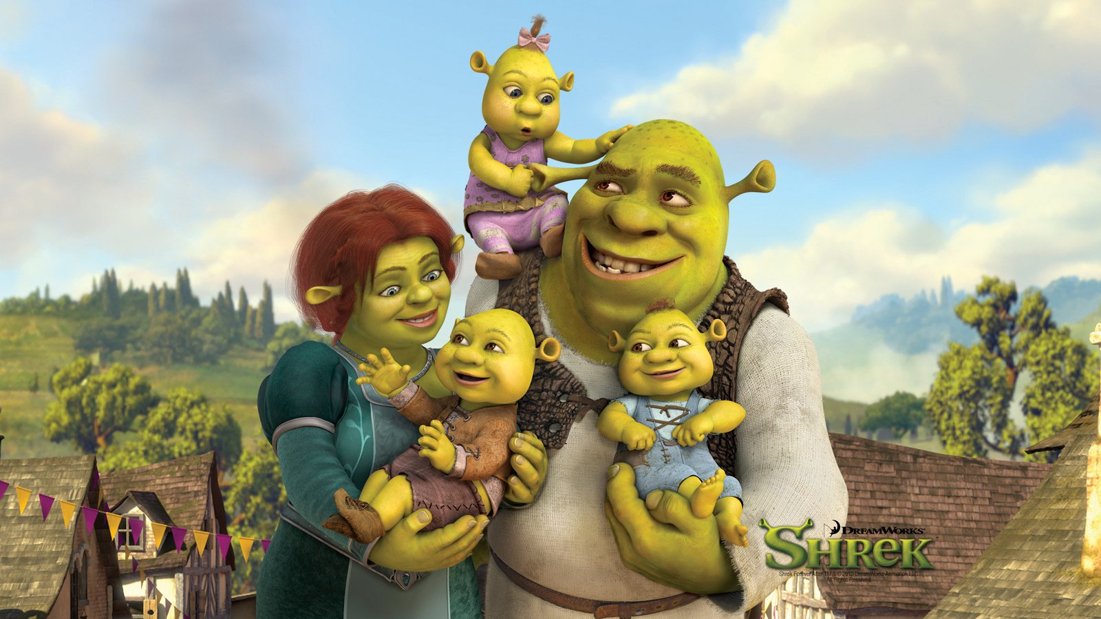 Обои мультфильм, дети, фиона, шрек 4, cartoon, children, fiona, shrek 4 разрешение 1920x1200 Загрузить